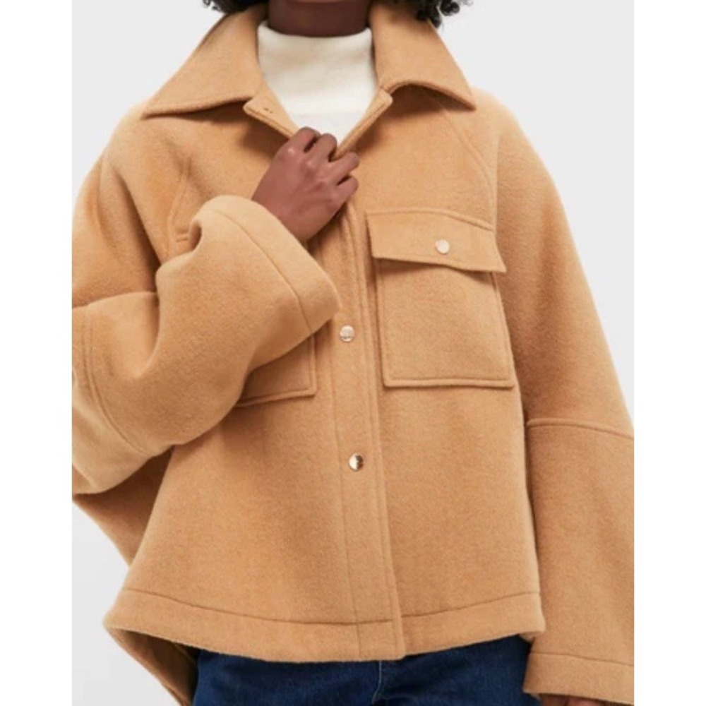 New Tuckernuck Camel Wool Cassidy Jacket - Sixe XXL Tan - Picture 2 of 12